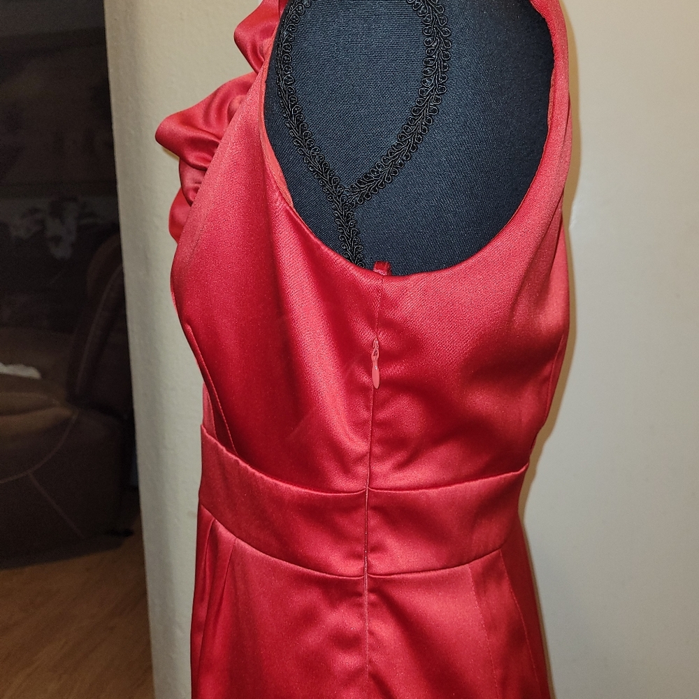 Just... Taylor red dress size 4 - Picture 4 of 7